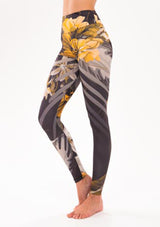 ZEBRA BLUE CREAM Leggings