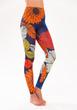 ZEBRA BLUE CREAM Leggings