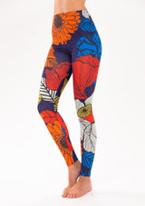 ZEBRA BLUE CREAM Leggings