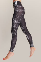 ZEBRA BLUE CREAM Leggings
