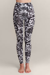 ZEBRA BLUE CREAM Leggings