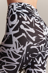 ZEBRA BLUE CREAM Leggings