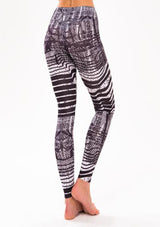 ZEBRA BLUE CREAM Leggings
