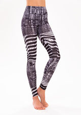 ZEBRA BLUE CREAM Leggings