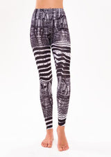 ZEBRA BLUE CREAM Leggings