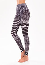 ZEBRA BLUE CREAM Leggings