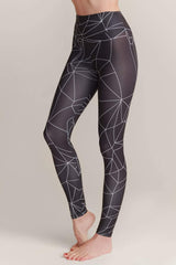 Shattered Black Leggings - JSP Ready