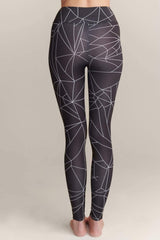 Shattered Black Leggings - JSP Ready