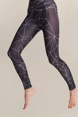 Shattered Black Leggings - JSP Ready
