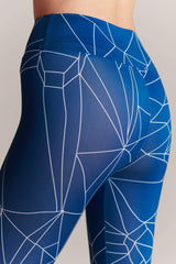 Shattered Cobalt Leggings - JSP Ready