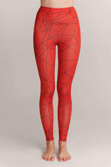 Shattered Coral Leggings - JSP Ready