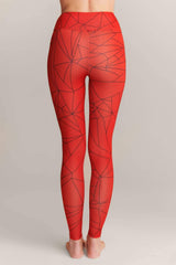Shattered Coral Leggings - JSP Ready