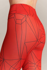 Shattered Coral Leggings - JSP Ready