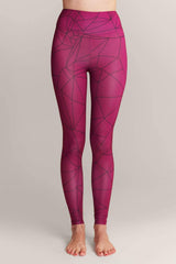 Shattered Fuchsia Leggings - JSP Ready