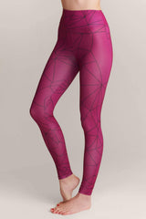 Shattered Fuchsia Leggings - JSP Ready