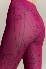 Shattered Fuchsia Leggings - JSP Ready