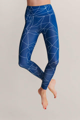 Shattered Cobalt Leggings - JSP Ready