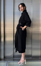 Long Kimono - Black