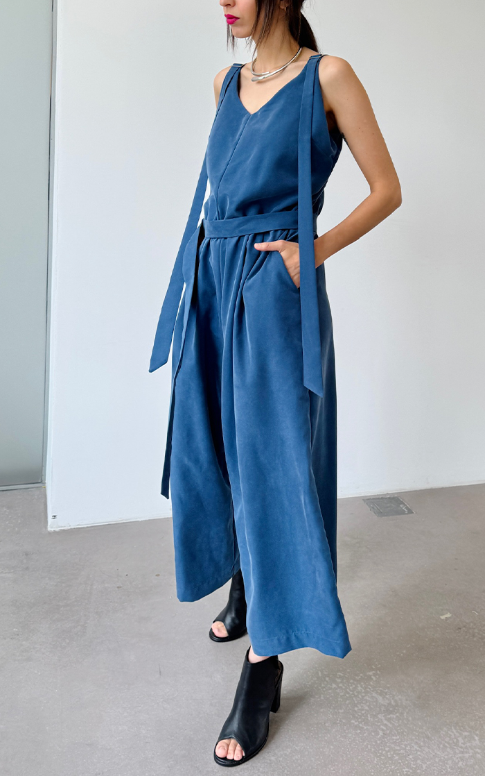 Summer Jumpsuit - Denim Blue