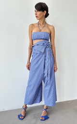 Bandeau Stripe Top