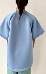 Graphic Long T-Shirt - Blue