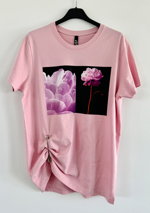 T-Shirt - Pink Peony