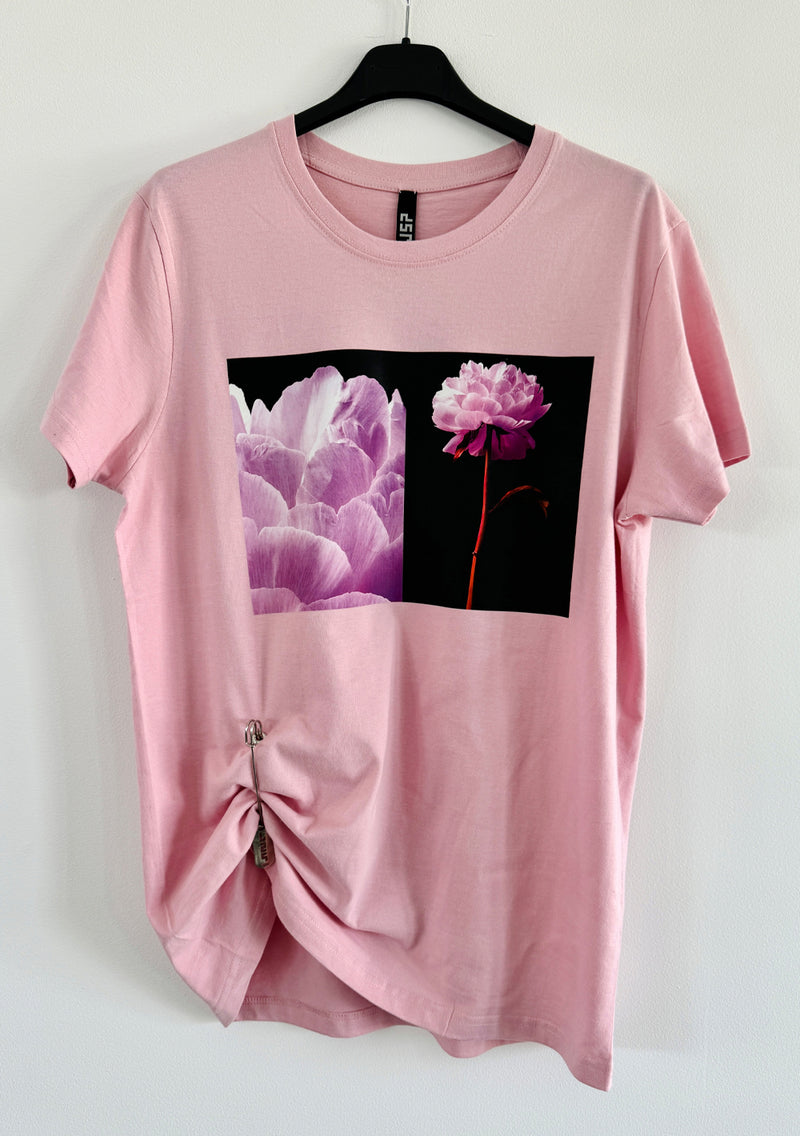 T-Shirt - Pink Peony