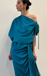 Asym Top - Mint Blue