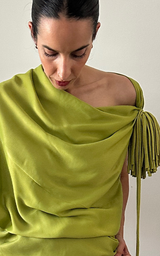 Asym Top - Lime Green