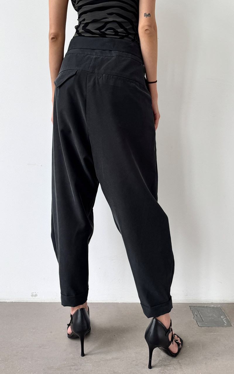 Wrap Pants - Black