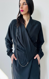 Asym Jumpsuit - Black