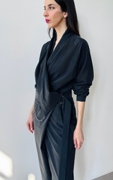 Asym Jumpsuit - Black