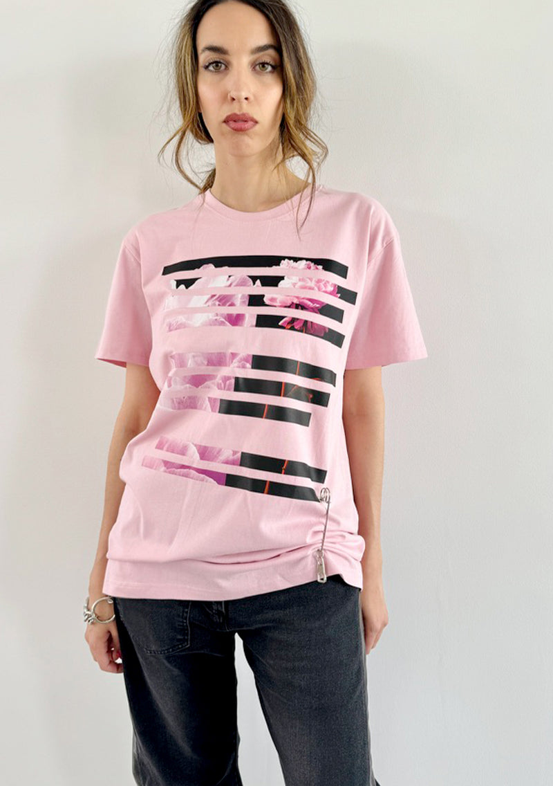 Rose T-shirt - Pink Rose