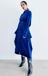 Shirt/ Dress - Blue