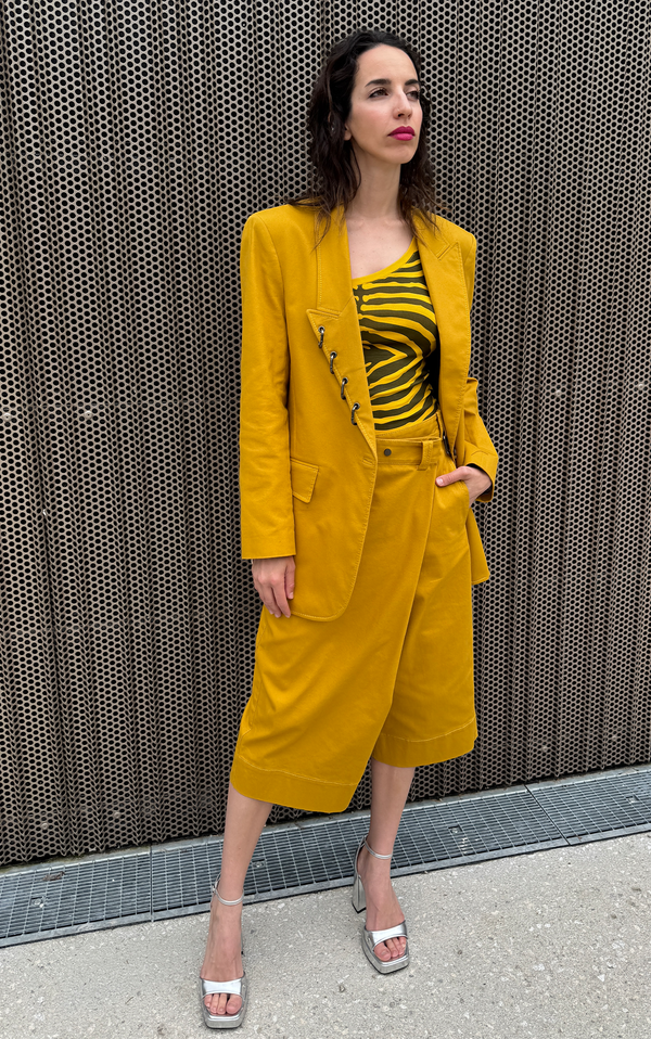 Bermuda Pants - Yellow