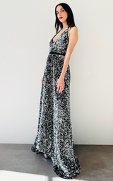 Sequin Dress - Dark Silver