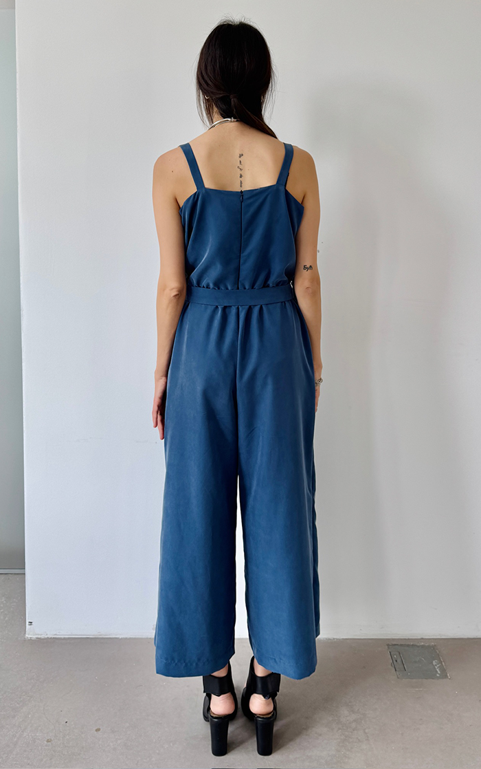 Summer Jumpsuit - Denim Blue