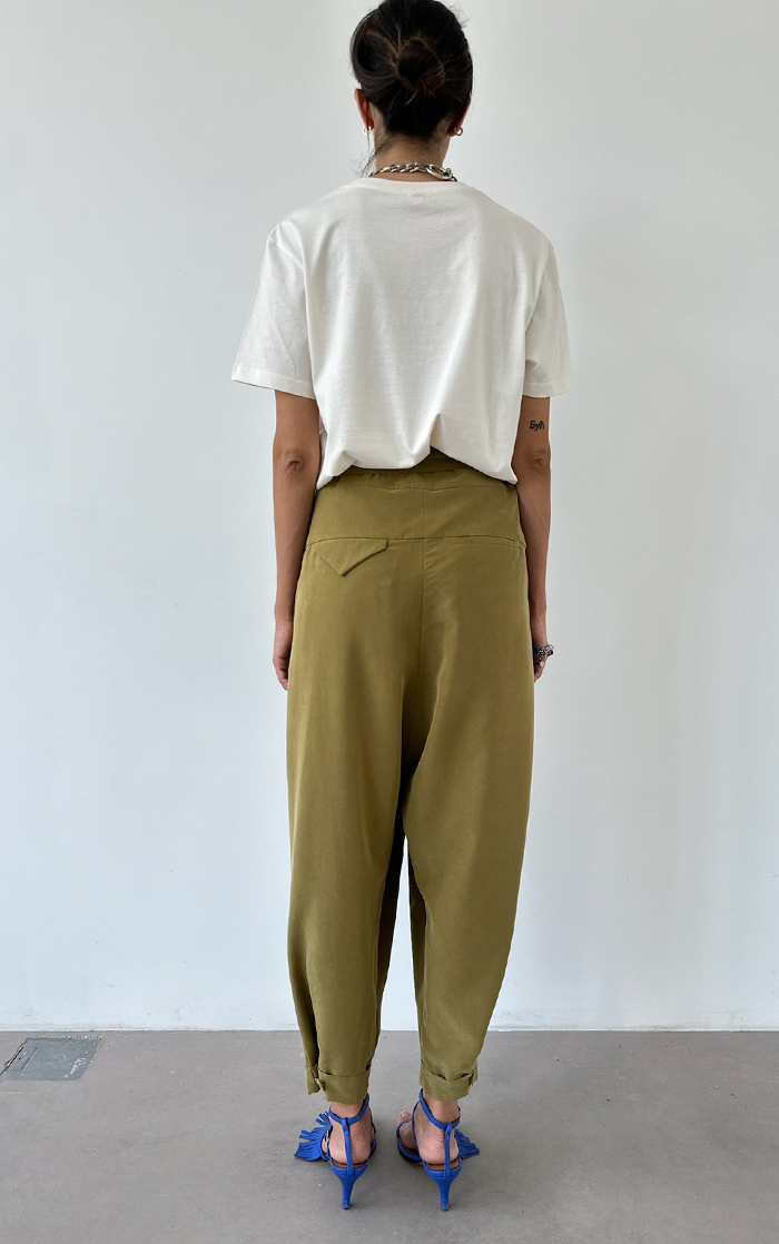 Wrap Pants - Green