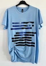 T-Shirt - Blue Peony