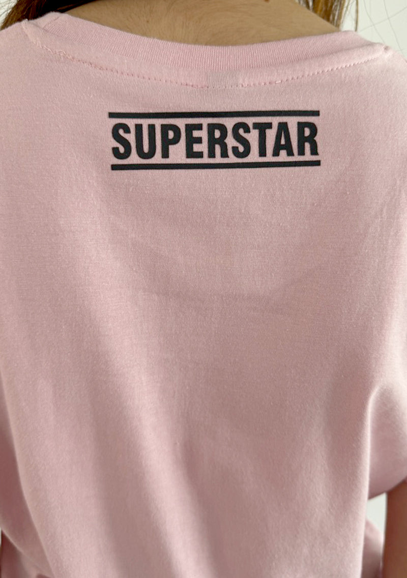 Superstar T-shirt - Rose 01