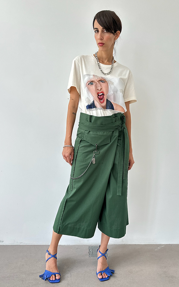 Thai with Metal Chain - Green