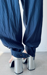 Aviator Jumpsuit - Deep Blue