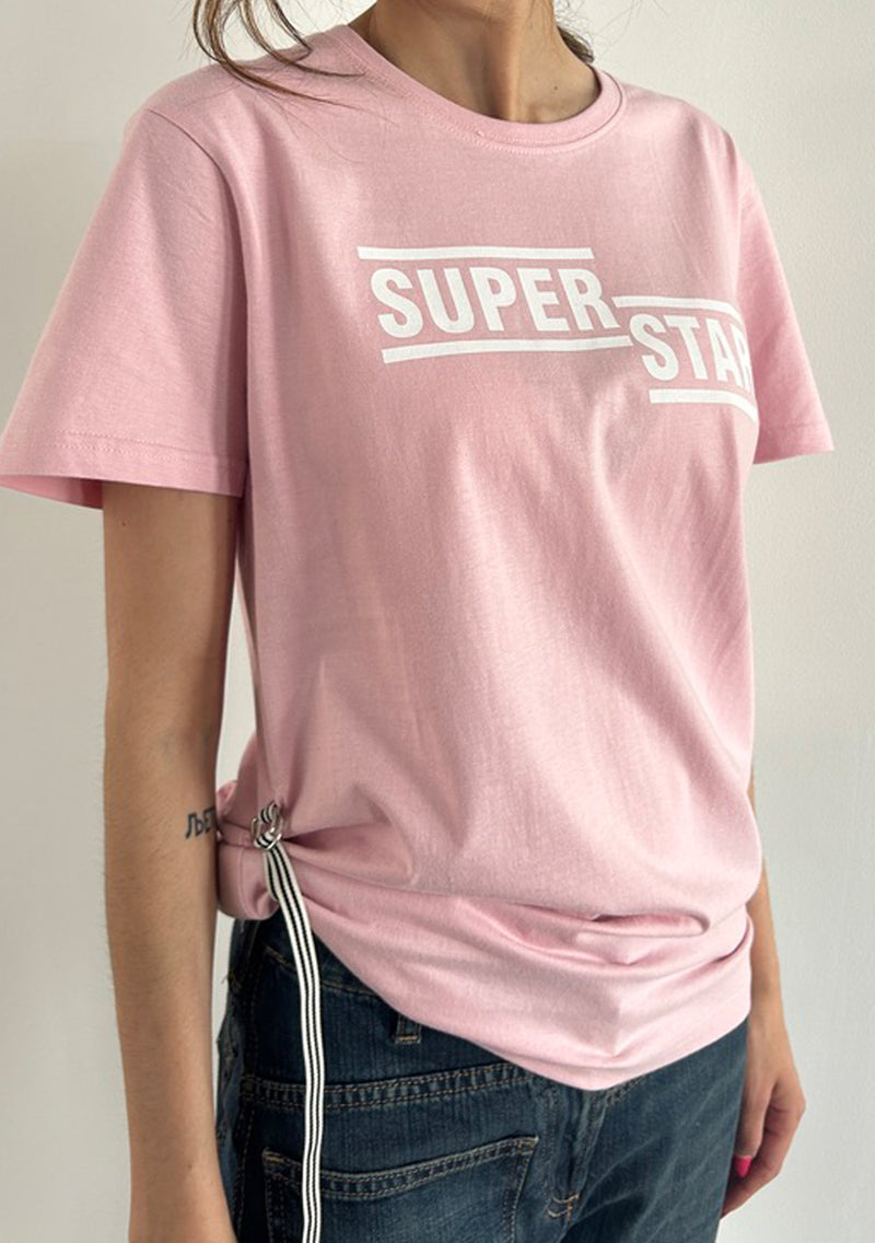 Superstar T-shirt - Rose 02