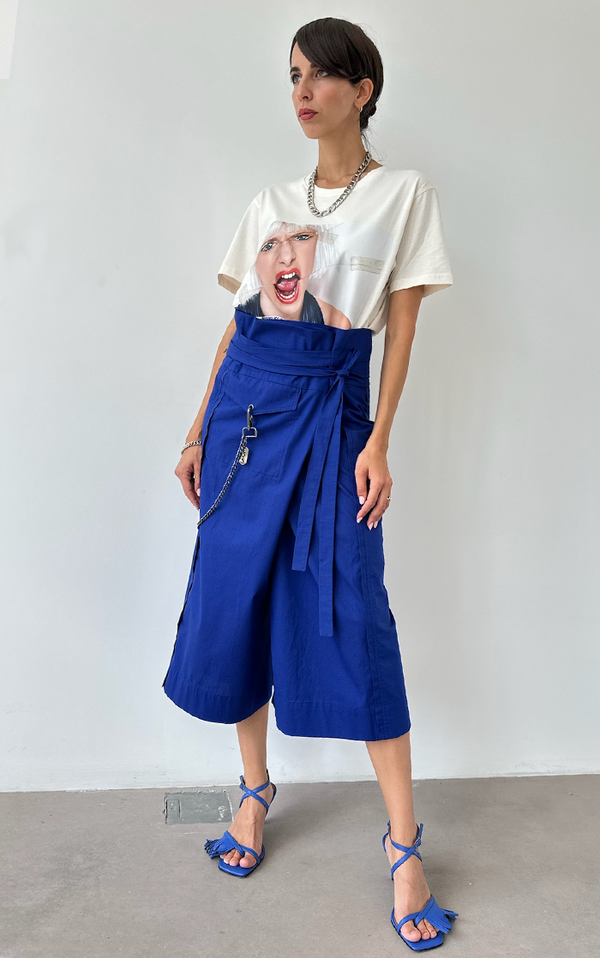 Thai with Metal Chain - Blue