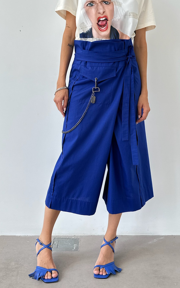 Thai with Metal Chain - Blue