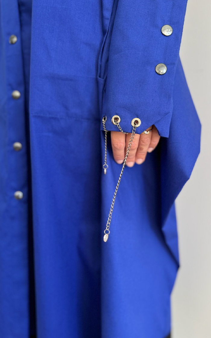 Shirt/ Dress - Blue