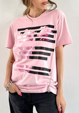 Rose T-shirt - Pink Rose