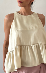 Top - Pearl White