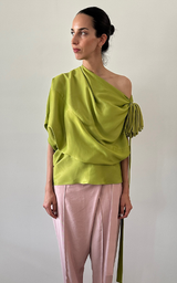 Asym Top - Lime Green