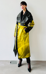 Yellow Peony Coat